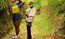 mr burna pounds sofia’s ass in bush. doggy style after lecture makes her scream.