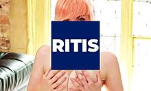 Bisexual Redheads Alternate Riding Cock In Sensual British Threesome