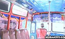 Colombian Brunette Fucks Ass with Big Tits and European Charm