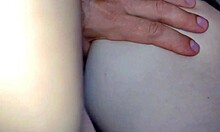 I showed no mercy, opening her holes in her favorite stockings