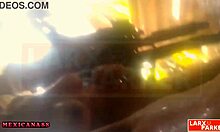 kassandra hermosa señorita baila y muestra su bonito cuerpo para los fans