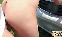 katy rose, this czech babe got fucked hard in my car