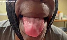 ebony slave puking orange creamsicle milkshake and sloppy rimming