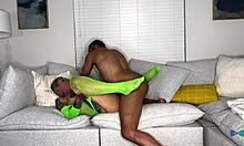 Pregnant Big Booty Slut Gets Bred by Huge BBC Creampie