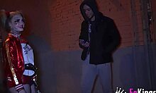 Is Lady Medusa the nasty Harley Quinn looking for a big cock?