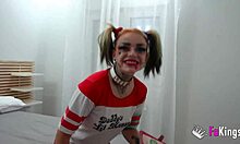 Is Lady Medusa the nasty Harley Quinn looking for a big cock?