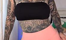 Melody Radford's Gym Tights Reveal Big Tits and Ass