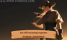 his moans will make you wet as he pleasures his friend