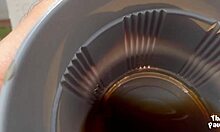 paula, the beautiful colombian babe with big ass, rocking her first porn casting