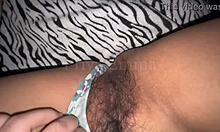 Indian Busty Step Mom Teases with Hairy Tight Pussy