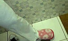 Mommy Catches Me Masturbating with Her Thong