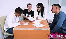 Lara Cruz Teaches Amanda And Friends How To Handle A Mature Cougar.