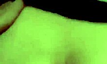 Colombian brunette gets hard penetration from lover in bedroom 😏