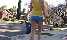 熟夫妻捡高挑18岁辣妹玩FMF三人行