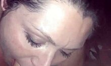 milf banging the bartender in group action