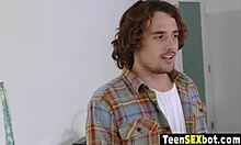 Long Legged Teen In High Heels Boots