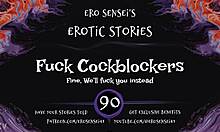 Fuck those cockblockers with this erotic audio.