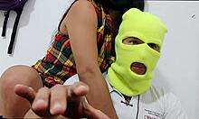 Sex-addicted neighbor makes me cum inside her - she's crazy in bed