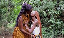 Oiled Up Big Ass Lesbians With Juicy Black Pussy Use Anal Plug To Cum