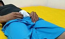 Solo boy masturbates in kinky session