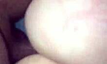 Want to see teen bent over for interracial doggy?