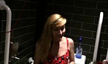 I gived her anal n blowjob in da public toilet, cum on face