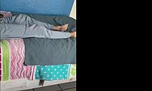 i fuck my muscular stepbrother's monster cock in missionary while everyone is home