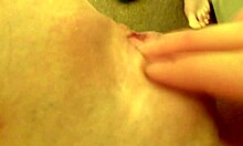 i give my step-son a wet handjob in nylons