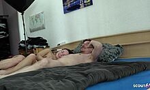 German Amateur Teen Couple's Real Homemade Intimate Moments.