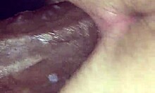 Want to see teen bent over for interracial doggy?