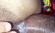 Indian girlfriend screams during hard fuck