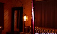 Beautiful Teen 18+ Lesbians Licking Pussy on Couch. Their Scissoring Drives Wild!