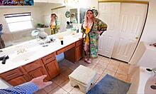 Is the hot wife fucking the contractor for a cheap remodel?