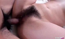 Japanese Step-Daughter with Perfect Natural Tits Seduces for First POV Creampie