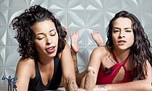 Experienced Goddesses Show Foot Skills In Homemade Fetish