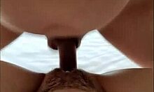 Genç Porto Rikolu Güzellik İlk Kremalı Fışkırtma ile Sırılsıklam Oluyor