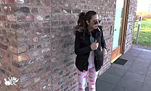 german teen 18+ gets anal banged in public amateur compilation! 😈