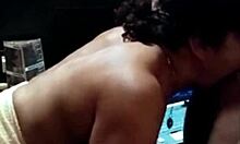 caught my suegra in a private moment of wild spreading