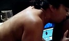 caught my suegra in a private moment of wild spreading