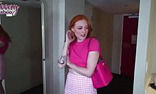 Vacation with boss Seth, babysitter Strawberry Fields gets creampied 😏