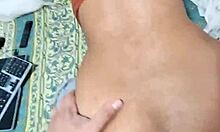 I spread my stepdaughter's huge ass for gaping anal with daddy's big cock