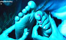 Tickling Feet And Pussy Play With Lesbian Friend