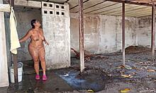 Stepmom Discovers Me Watching Her Outdoor Shower