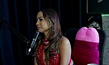 Belinha Baracho, Beautiful Redhead Transsexual, Fucks Intensely In Airplane With Dirty Talk And BDSM