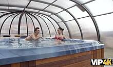 happy angie satisfies her older man's sexual needs in vip4k.