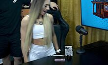 Ruan dives deep into Bianca Demarchi's pussy on wild podcast