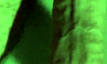 Close-Up Solo View of Newly Trimmed Hairless Pussy and Monster Cock