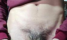 Big cumshot from my hard cock in this solo amateur video with latina?