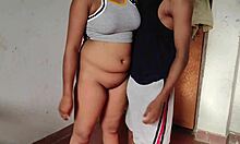 South Indian Girl with Big Ass Working Out Hard 😍