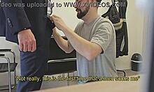 straight insurance broker convinced to suck big cock